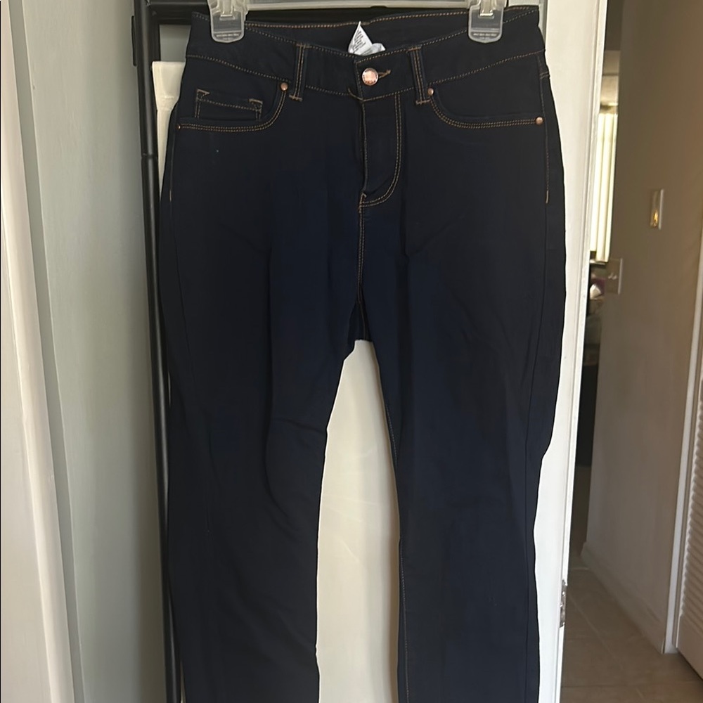 Workshop Republic Clothing Black Skinny Denim